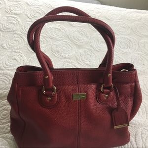 Cole Haan pebbled leather handbag